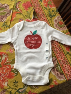 The apple of my eye.