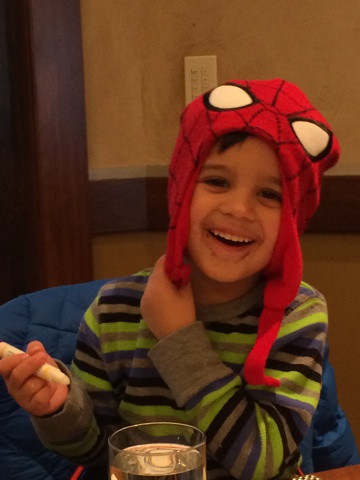 Of course, I must include photos of my cute little nephew.