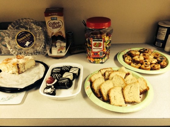 Enjoy the tasty treats! I'm sure they'll look amazing on your ass. Way better than on mine...