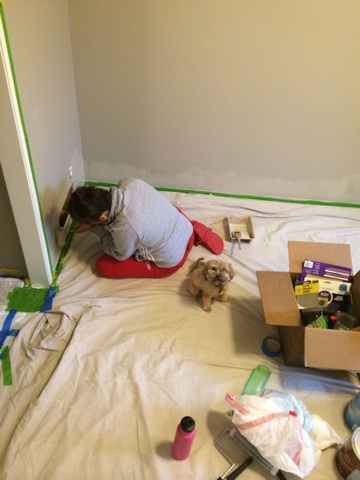 Toby got back to his post.