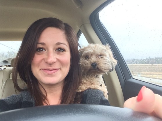 Don't worry... we're at the stop sign!