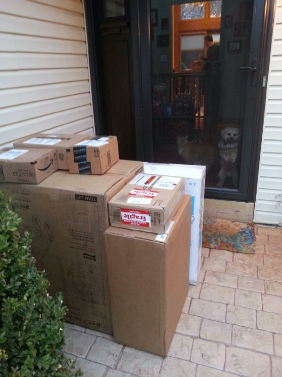 Just a few packages!