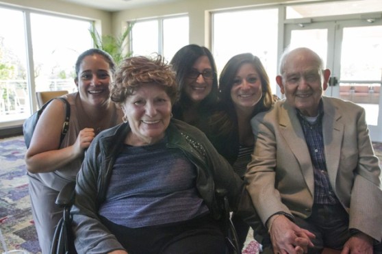 The ladies with Grams & Gramps.